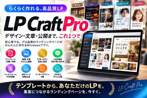 LP Craft Pro 通常版 商品紹介サムネイル